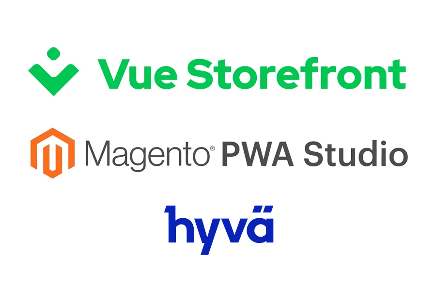 Vue Storefront, Magento PWA Studio ja Hyva -teeman vertailu verkkokauppaan